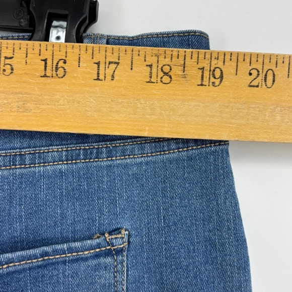 No Boundaries Juniors Plus Size 21 High Rise Skinny Jeans Jeggings Light Blue - Picture 8 of 8